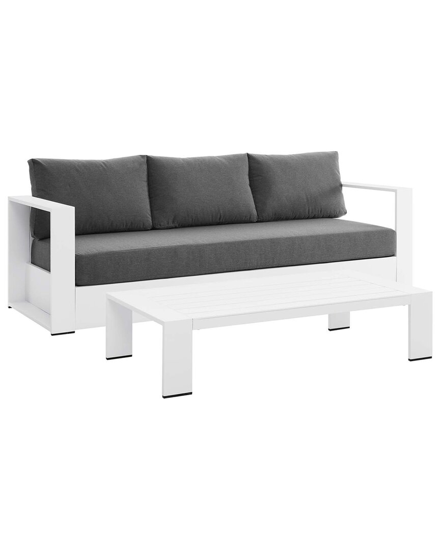 Modway Tahoe Outdoor Patio 2-piece Set In White