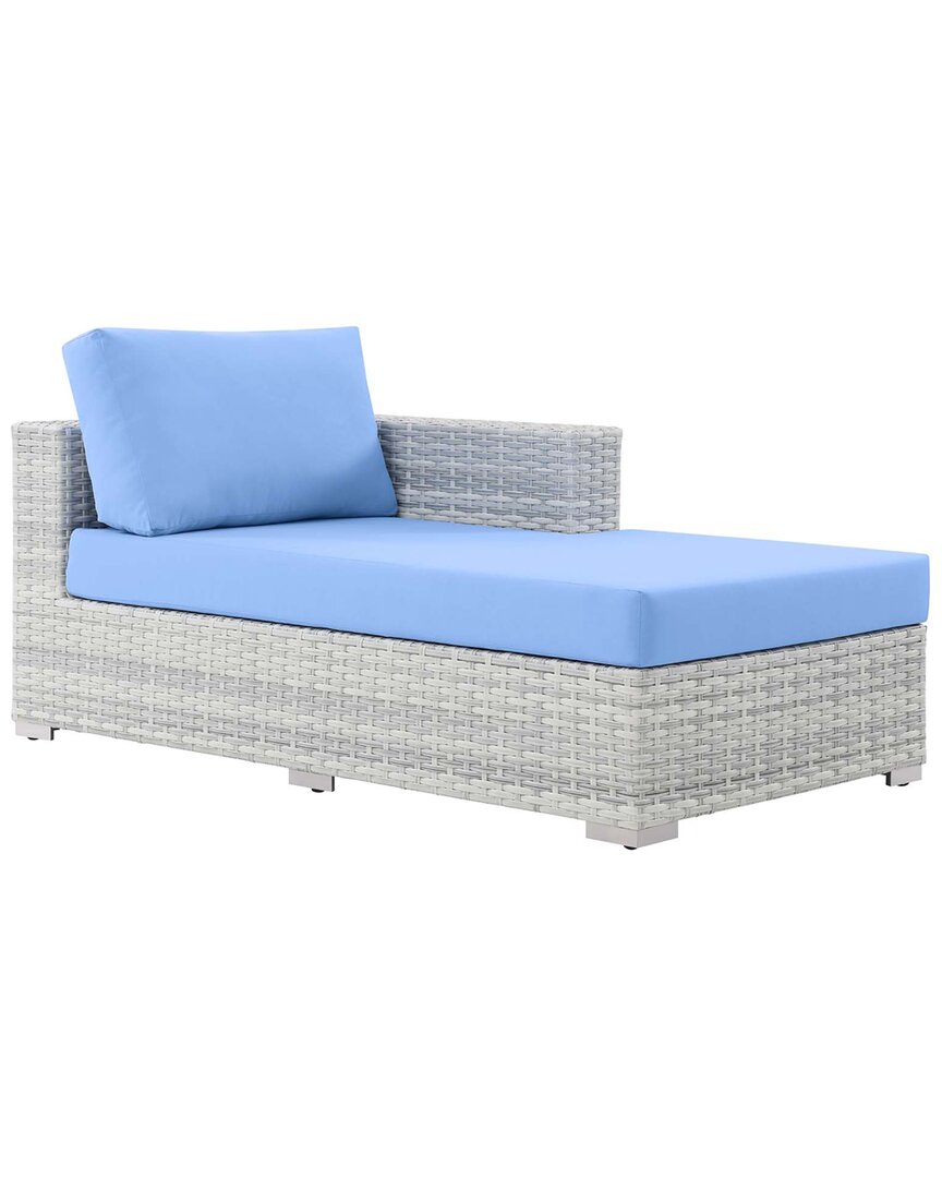 Modway Convene Outdoor Patio Right Chaise In Gray
