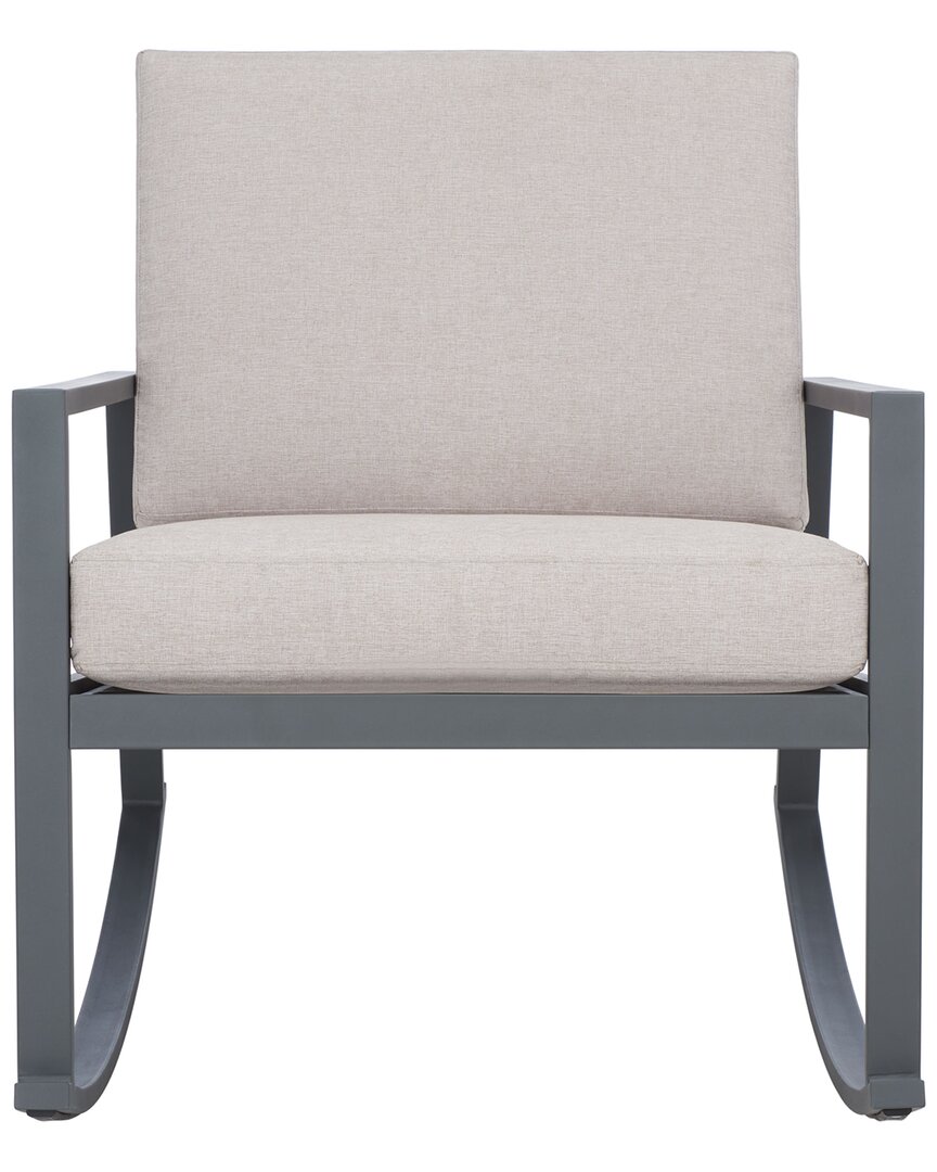 Safavieh Cantor Indoor/outdoor Rocking Chair In Grey