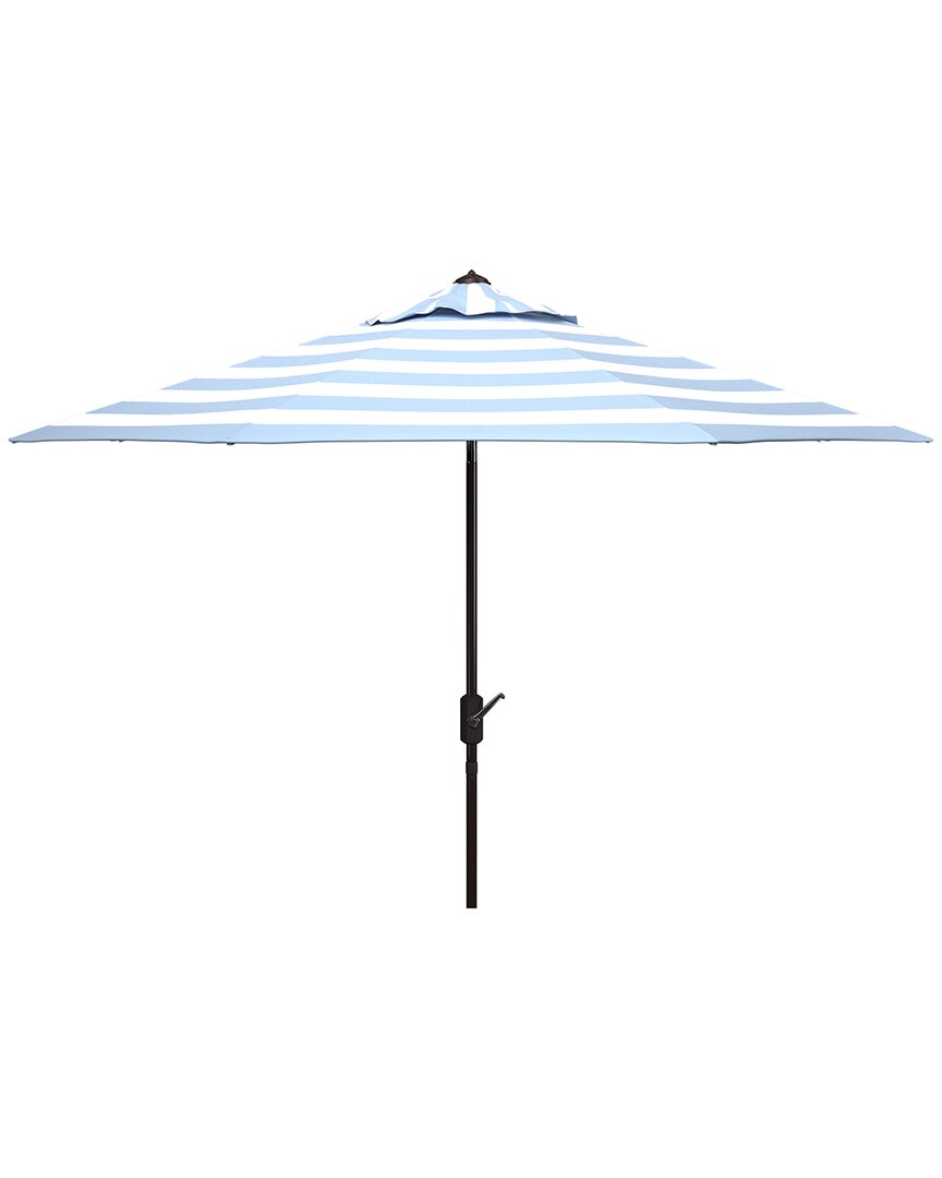 Safavieh Iris Fashion Line 9ft Umbrella In Blue