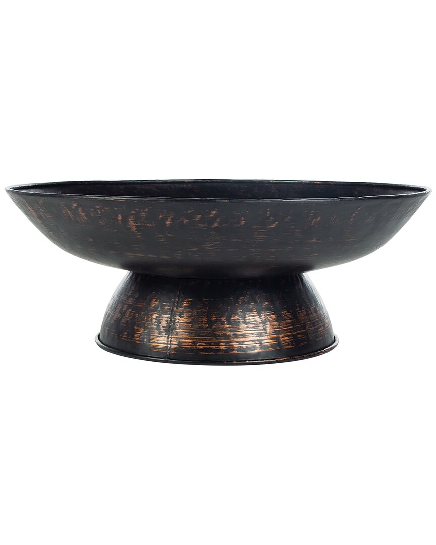 Safavieh Grenada Low Slung Fire Pit In Black