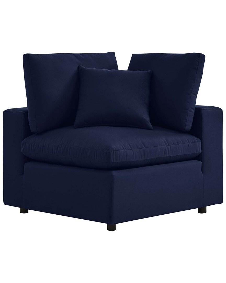 Modway Commix Sunbrella® Outdoor Patio Corner Chair In Blue