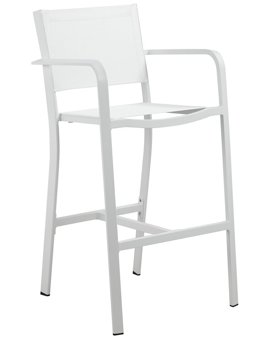 Pangea Home Set Of 6 Sunset Barstools In White