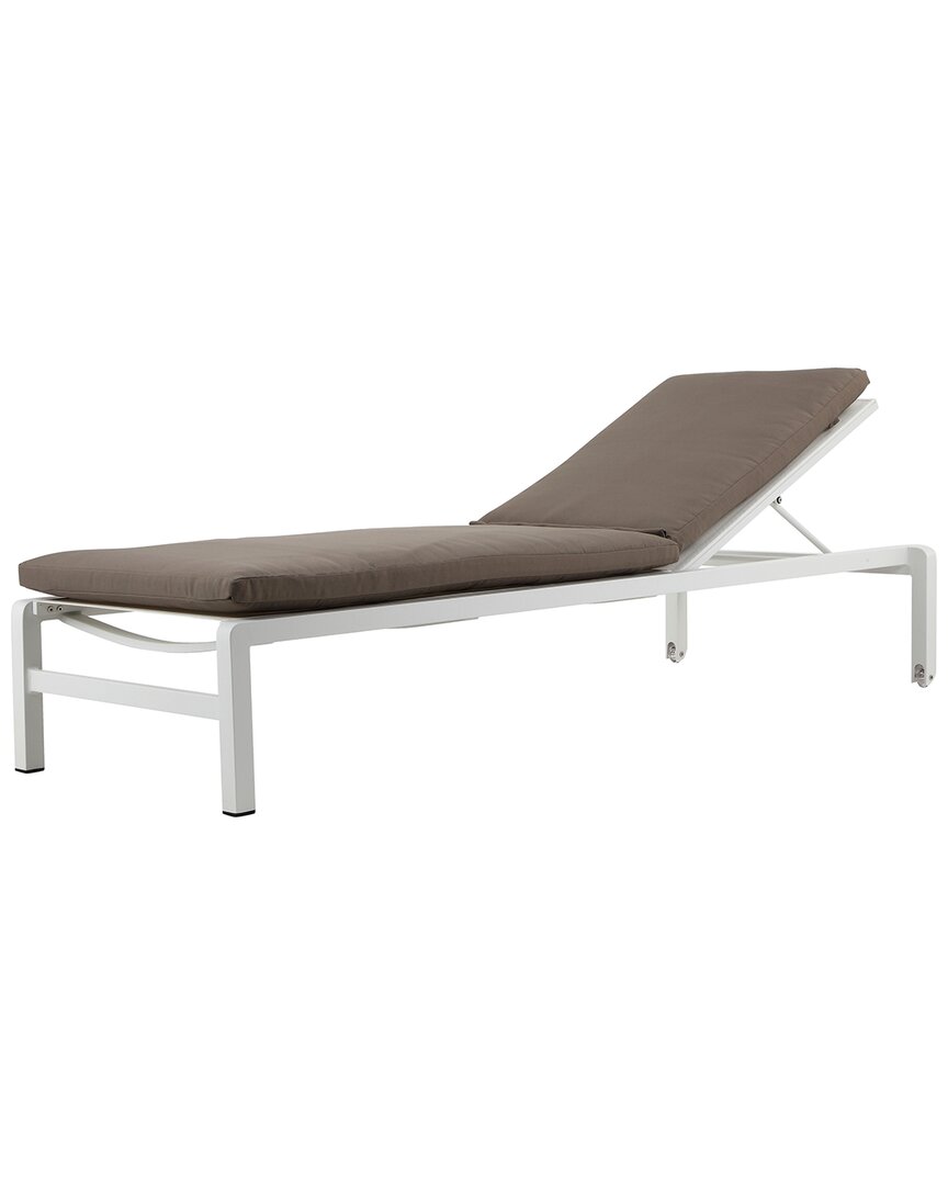 Pangea Home Set Of 2 Olly Loungers In Grey