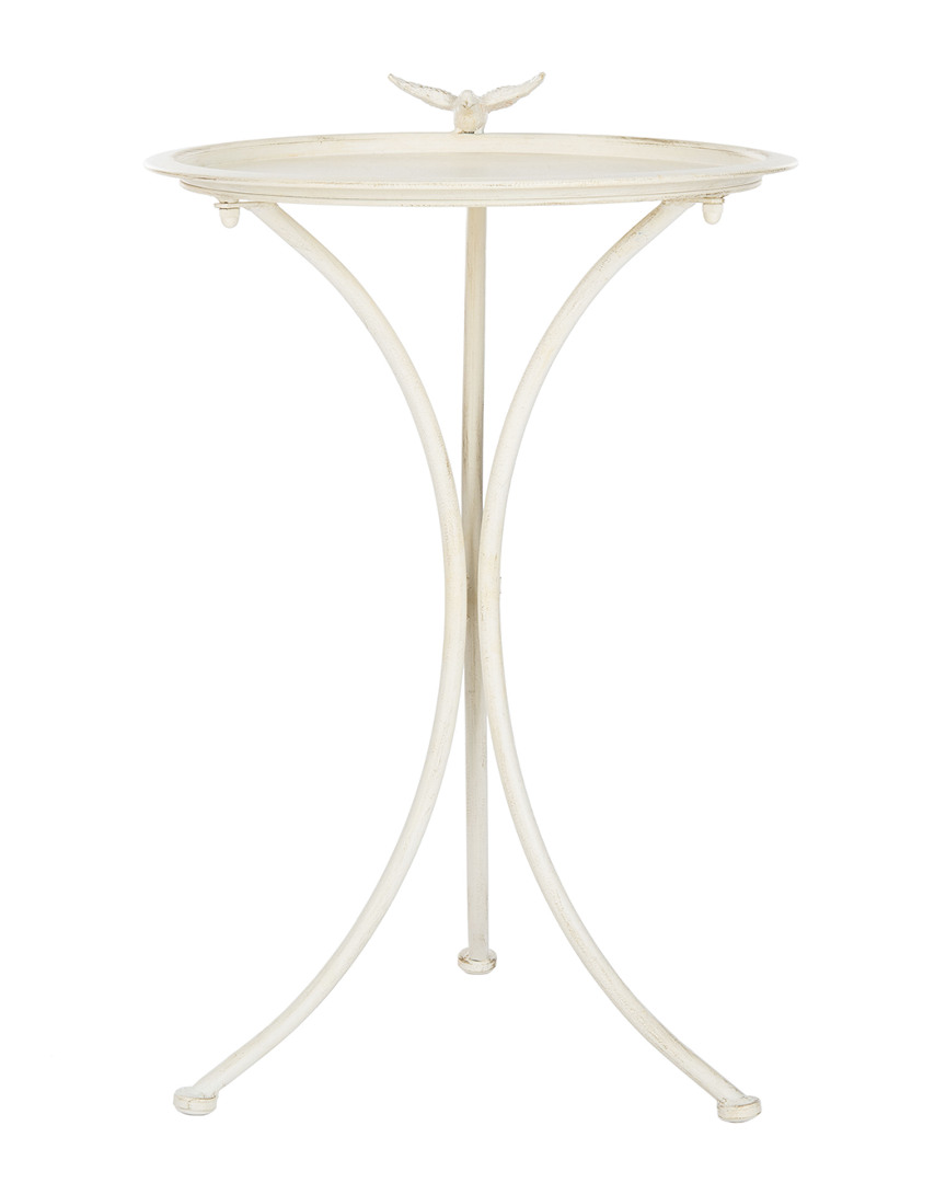 Safavieh Kensi Bird Bath In Pearl