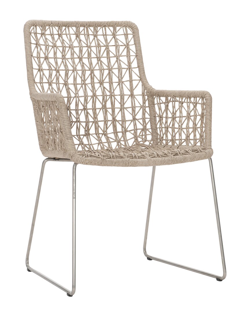 Bernhardt Exteriors Carmel Outdoor Arm Chair In Brown