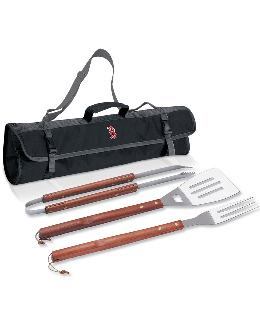 Picnic Time Boston Red Sox  3pc Bbq Tote Set