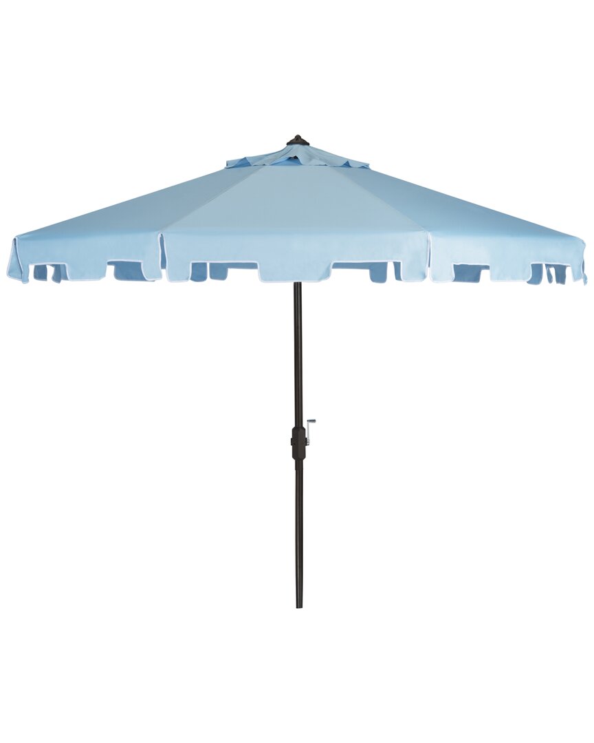 Safavieh Up Resistant Zimmerman 9ft Crank Market Tilt Umbrella