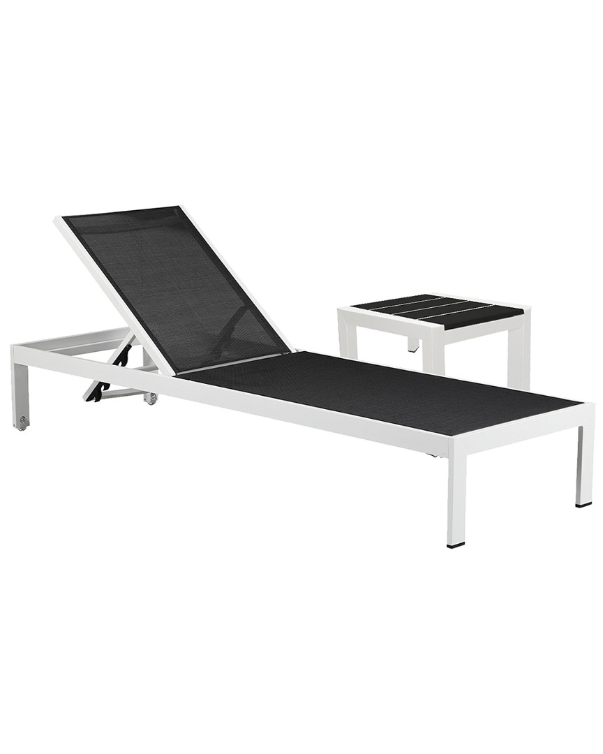 Pangea Home Sally Lounger & Side Table