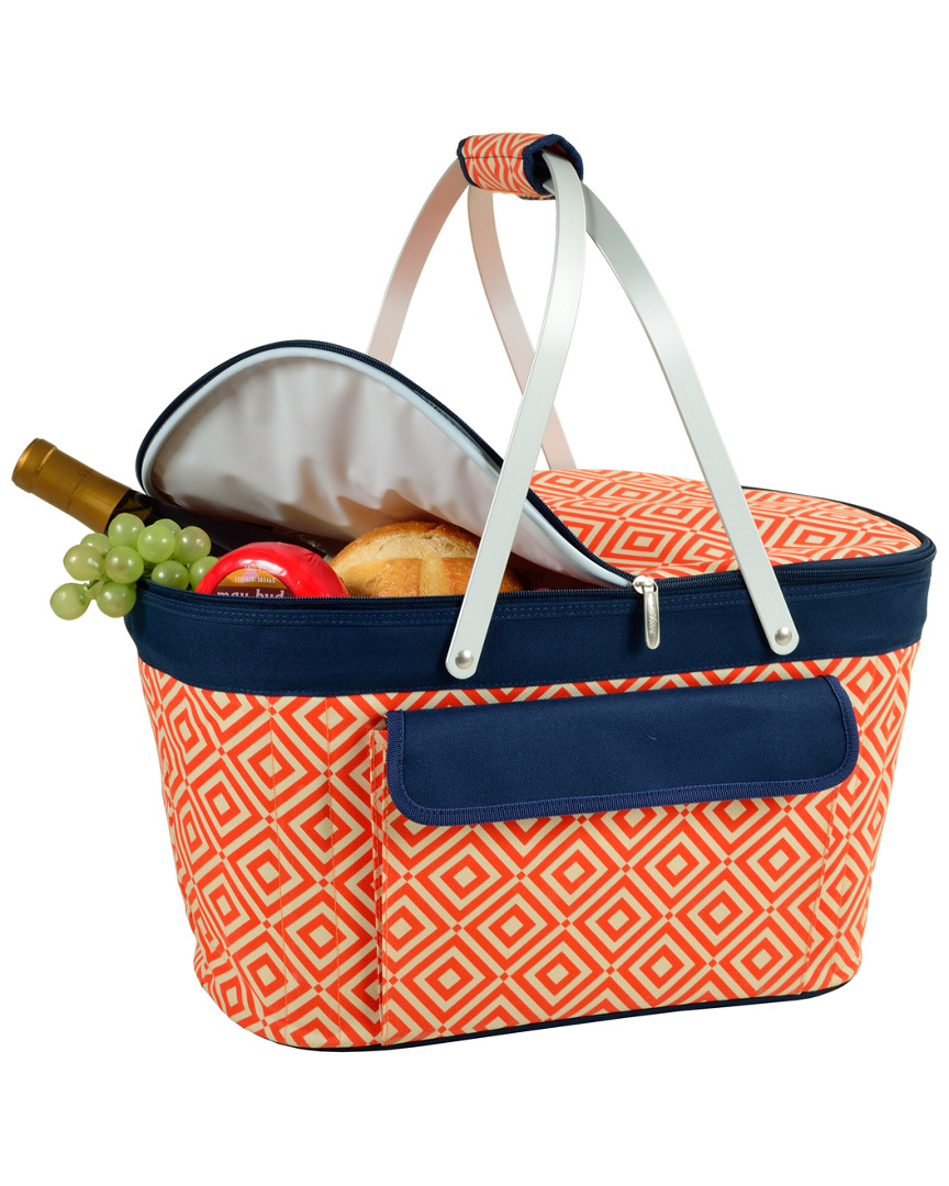 Picnic At Ascot Diamond Collapsible Insulated Basket