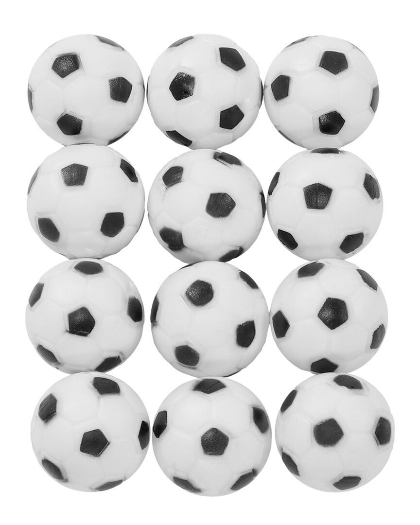 Sunnydaze Foosball Soccer Table Replacement Balls In White
