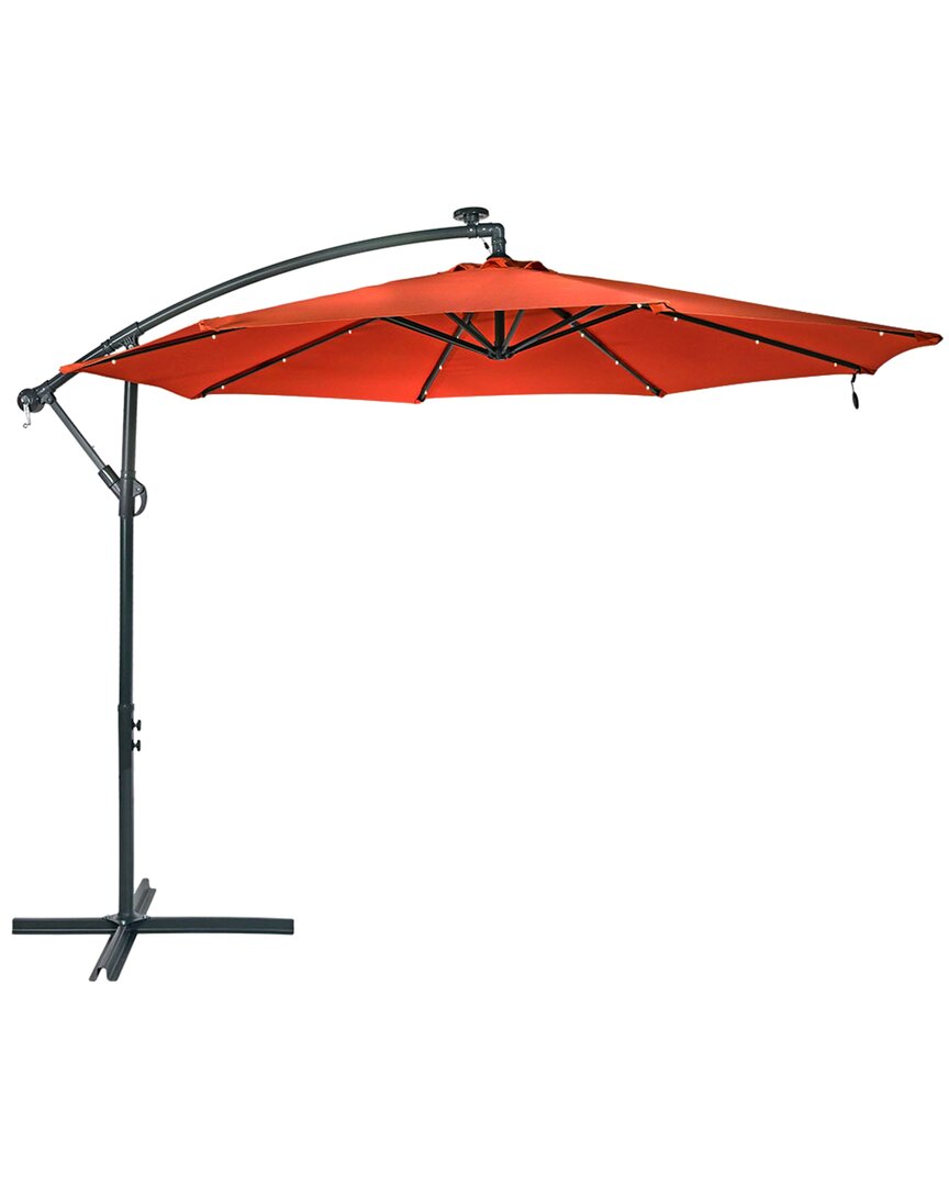 Shop Sunnydaze Burnt Orange 10' Outdoor Offset