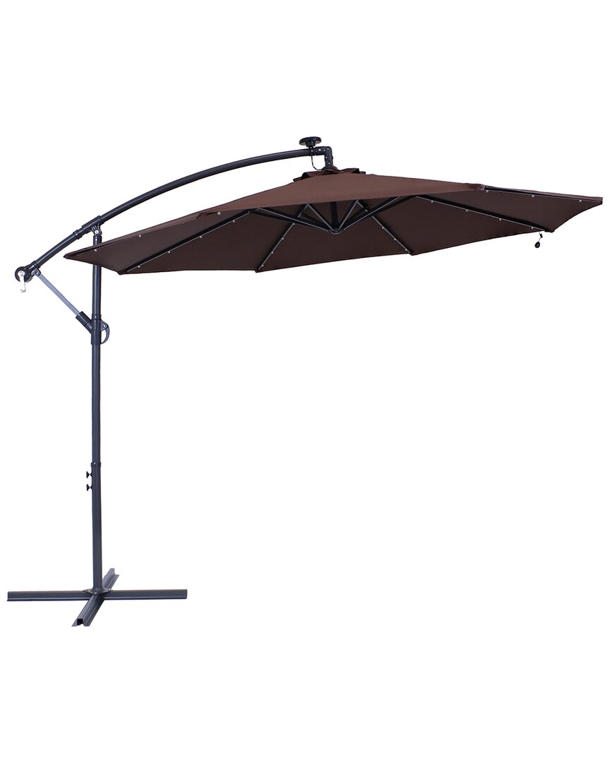 Shop Sunnydaze Brown 10-foot Offset