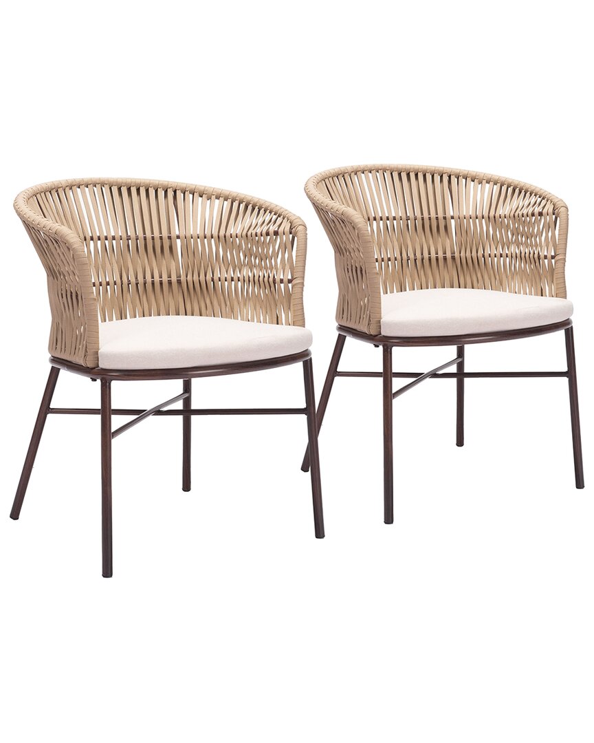 Shop Zuo Modern Set Of 2 Freycinet Dining Chairs