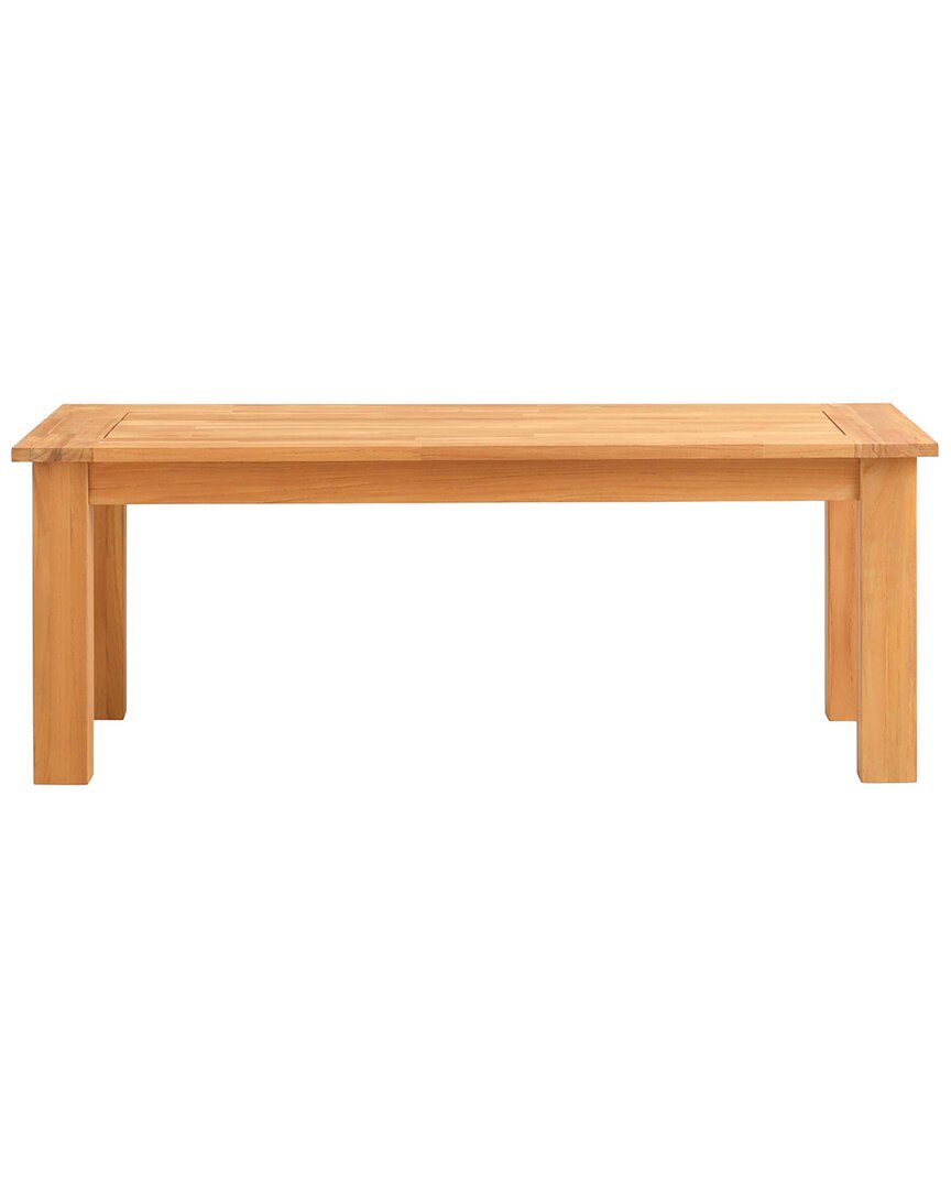Linon Cannon Teak Outdoor Coffee Table