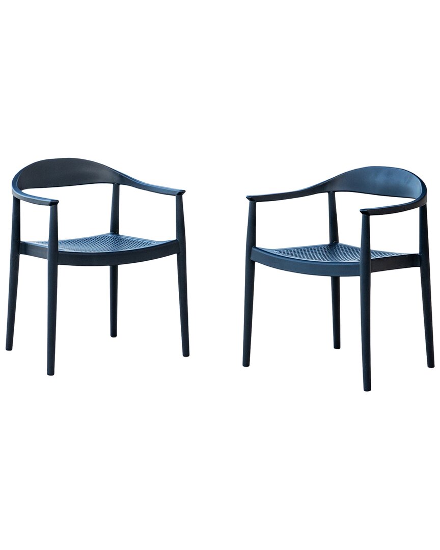 Shop Panama Jack Kennedy Set Of 2 Stackable Armchairs