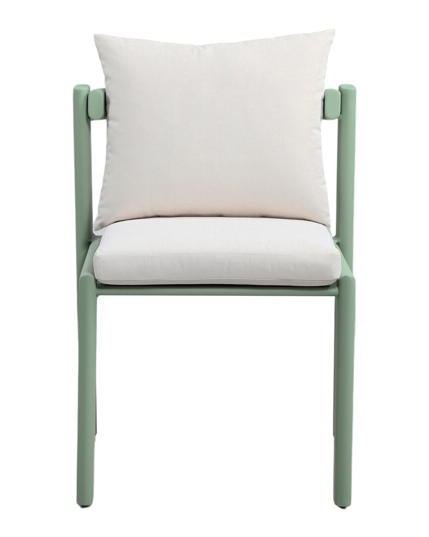 Shop Tov Furniture Nancy Outdoor Dining Chair In Green