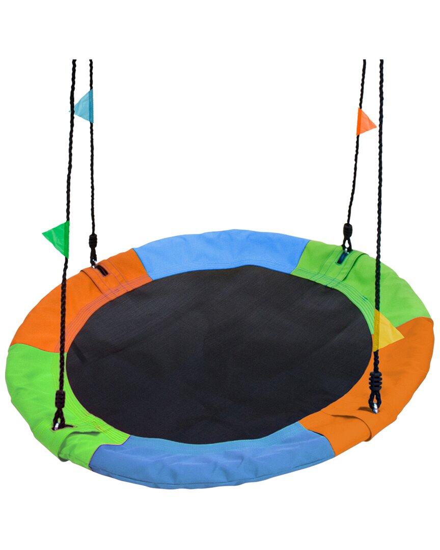 Sorbus 24in Saucer Tree Swing In Multicolor