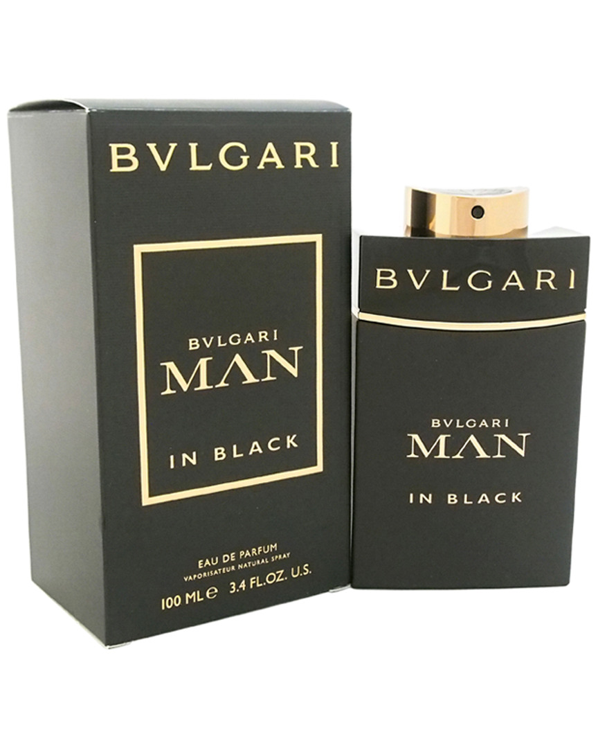 Bulgari Man In Black 3.4oz Men's Eau De Parfum Spray