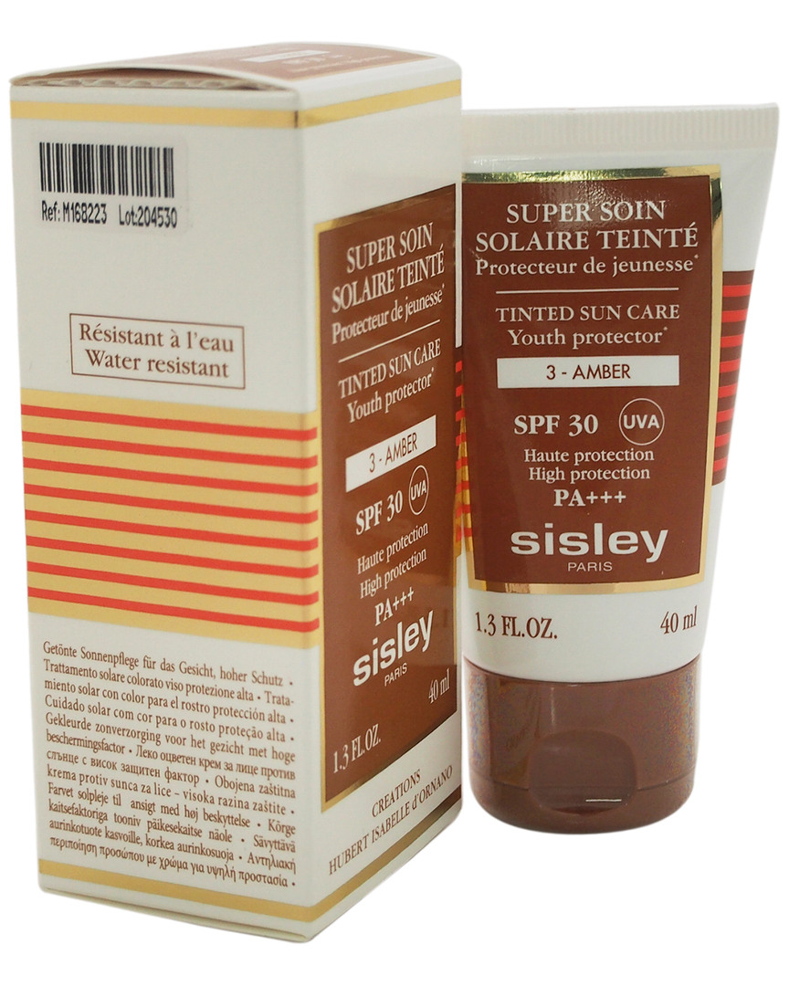 Sisley Paris Sisley 1.3oz Super Soin Solaire Tinted Amber Sun Care Spf 30 In Brown