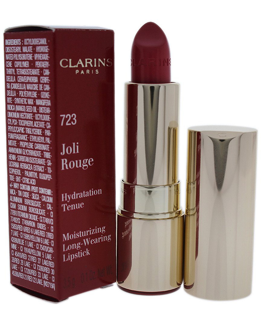 Clarins Discontinued #723 0.1oz Joli Rouge Lipstick