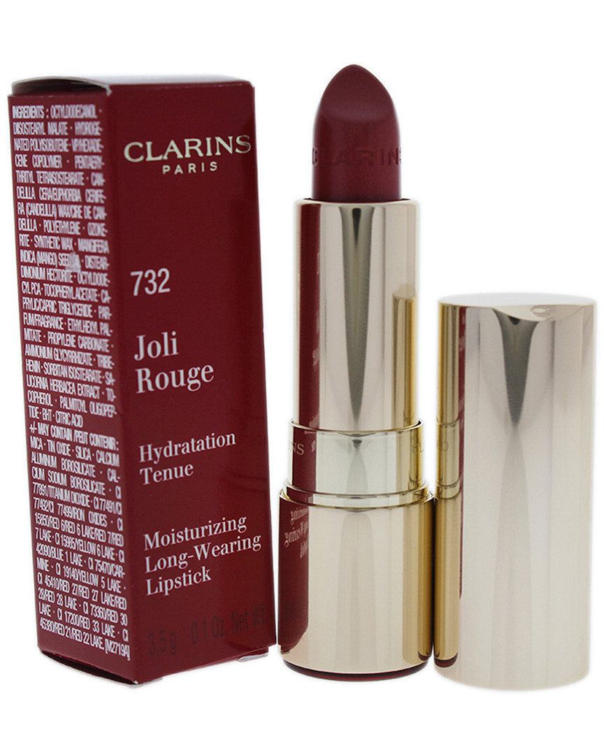 Clarins Discontinued #732 0.1oz Joli Rouge Lipstick