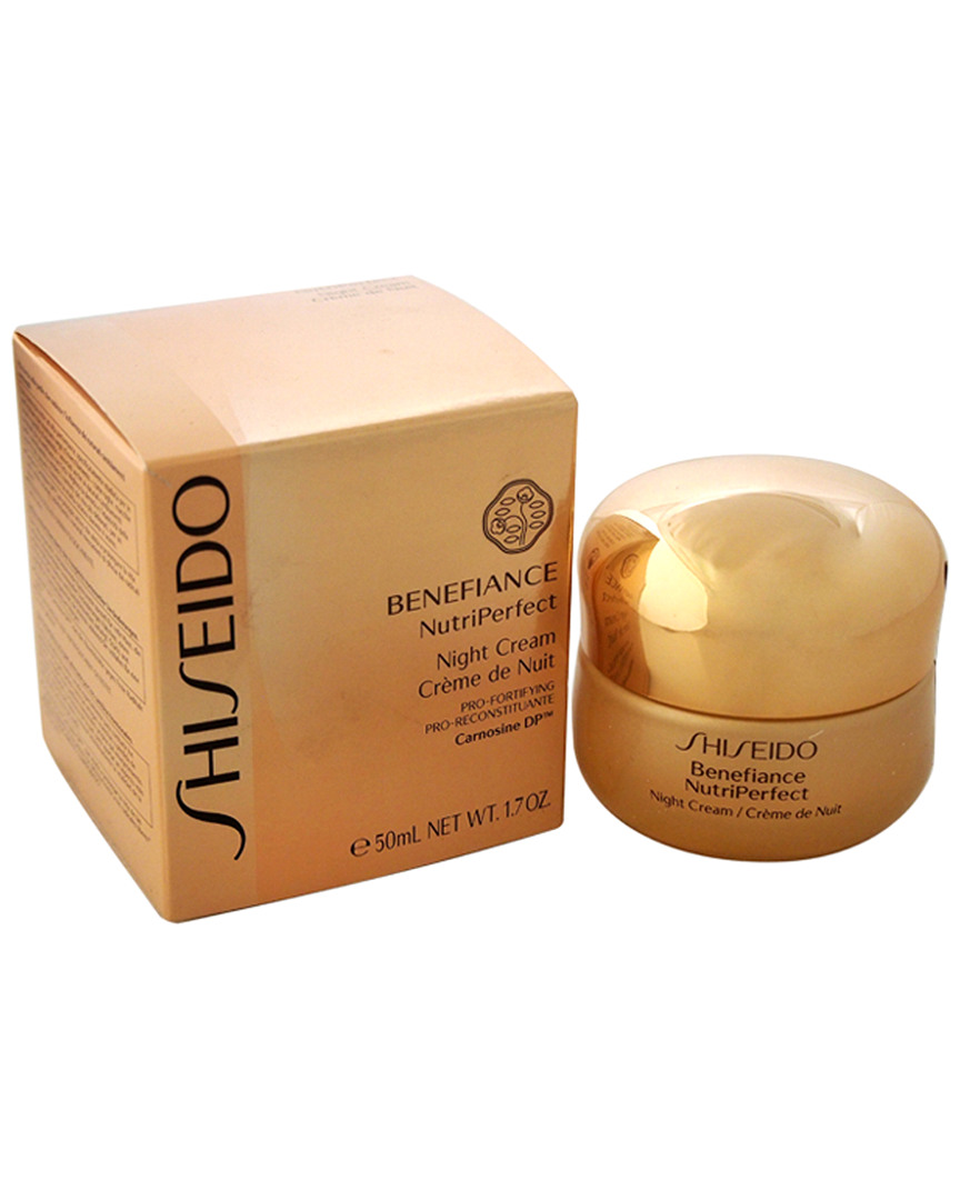 Shiseido 1.7oz Benefiance Nutriperfect Night Cream In White