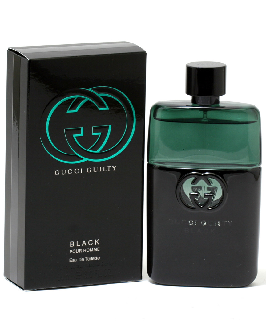 Gucci Men's Guilty Black 3oz Eau De Toilette