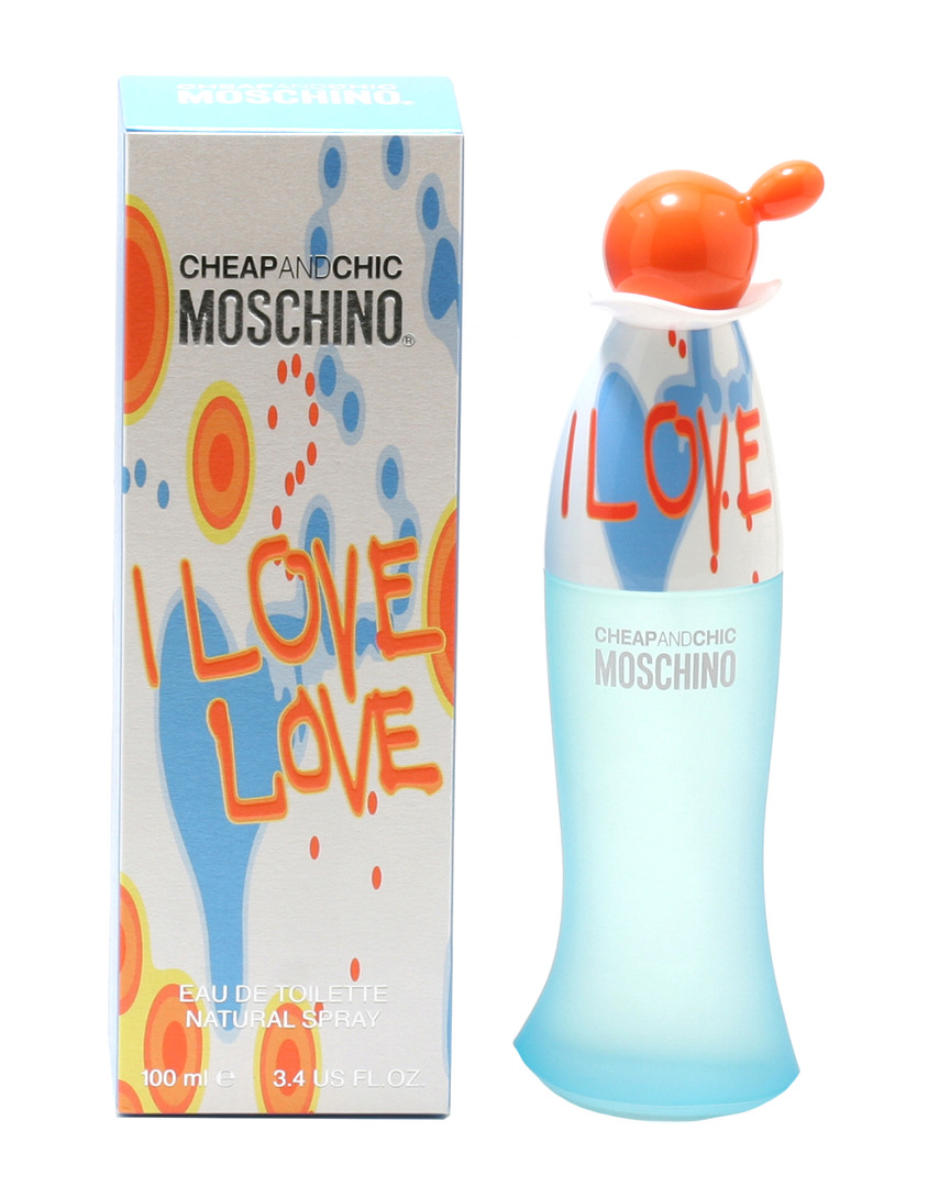Moschino I Love Love Women's 3.4oz Eau De Toilette Spray