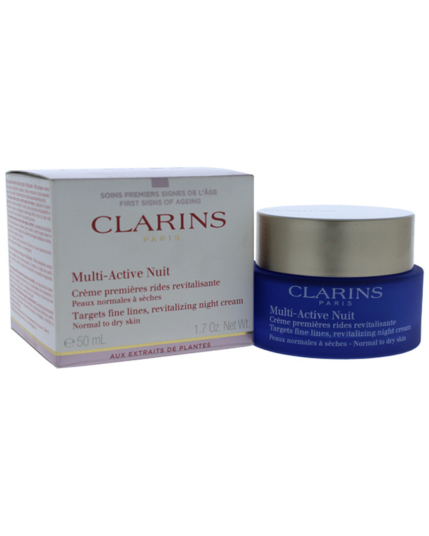 Clarins 1.7oz Multi-active Night Cream Normal To Dry Skin