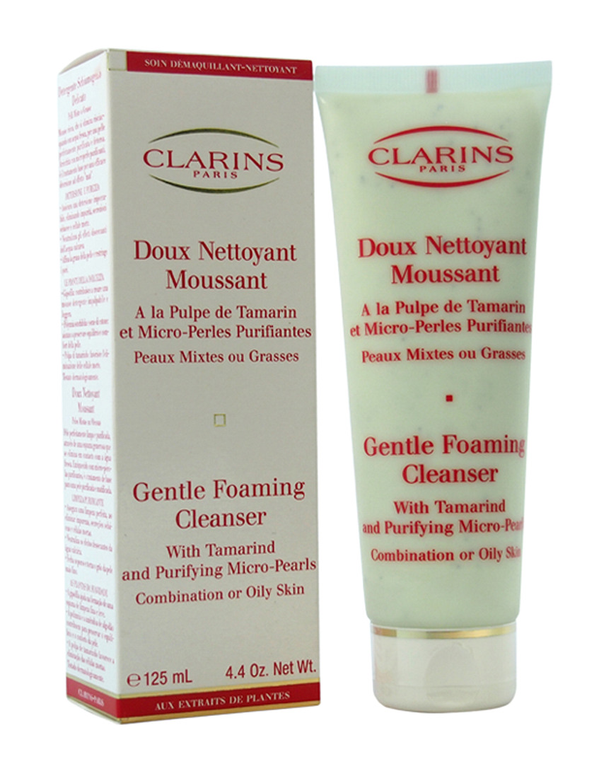 Clarins 4.4oz Gentle Foaming Cleanser With Tamarind & Purifying Micro Pearls