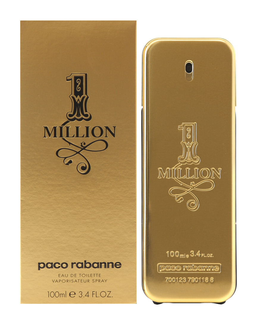 Paco Rabanne Men's 1 Million 3.4oz Eau De Toilette Spray