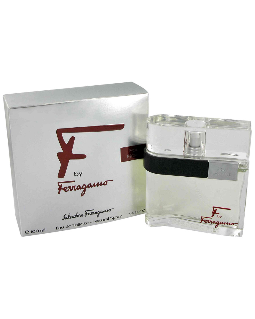 Ferragamo Men's F 3.4oz Eau De Toilette Spray