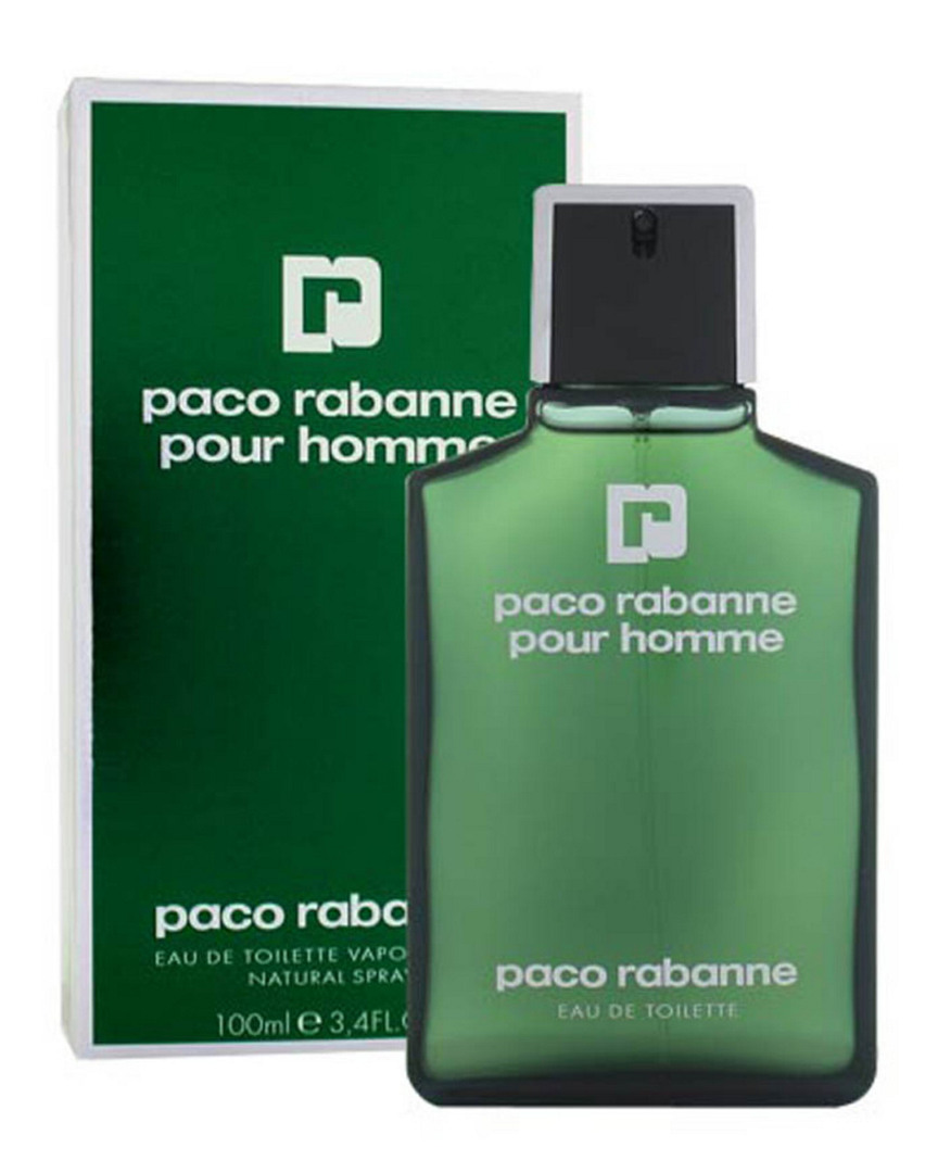 Paco Rabanne Men's 3.4oz Eau De Toilette Spray In Multicolor