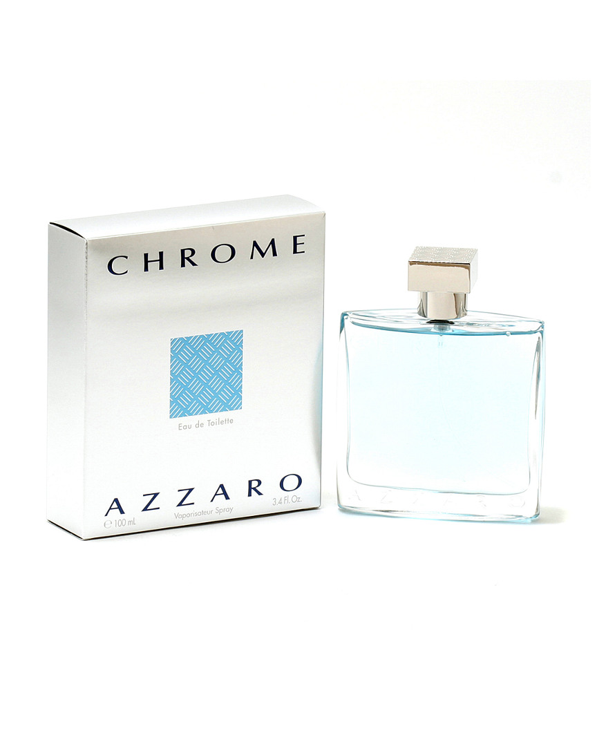 Azzaro Men's Chrome 3.4oz Eau De Toilette Spray