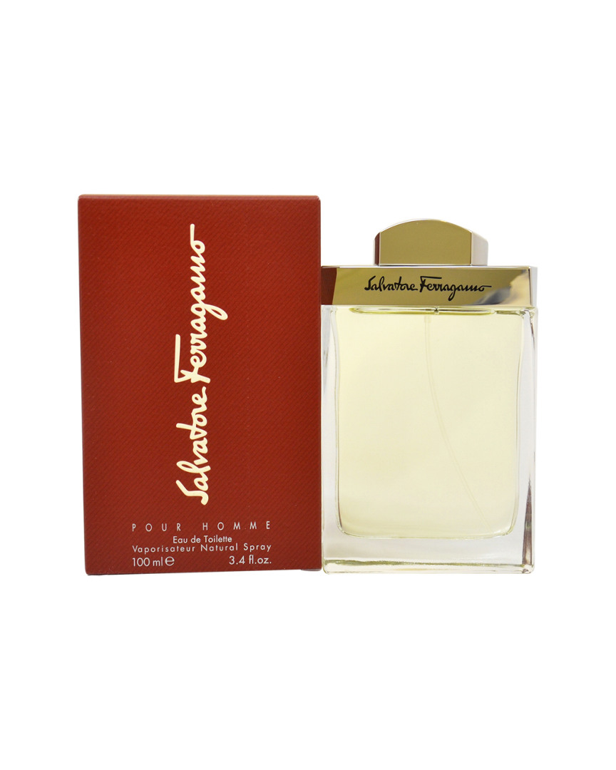 Ferragamo 3.4oz Eau De Toilette In Multicolor