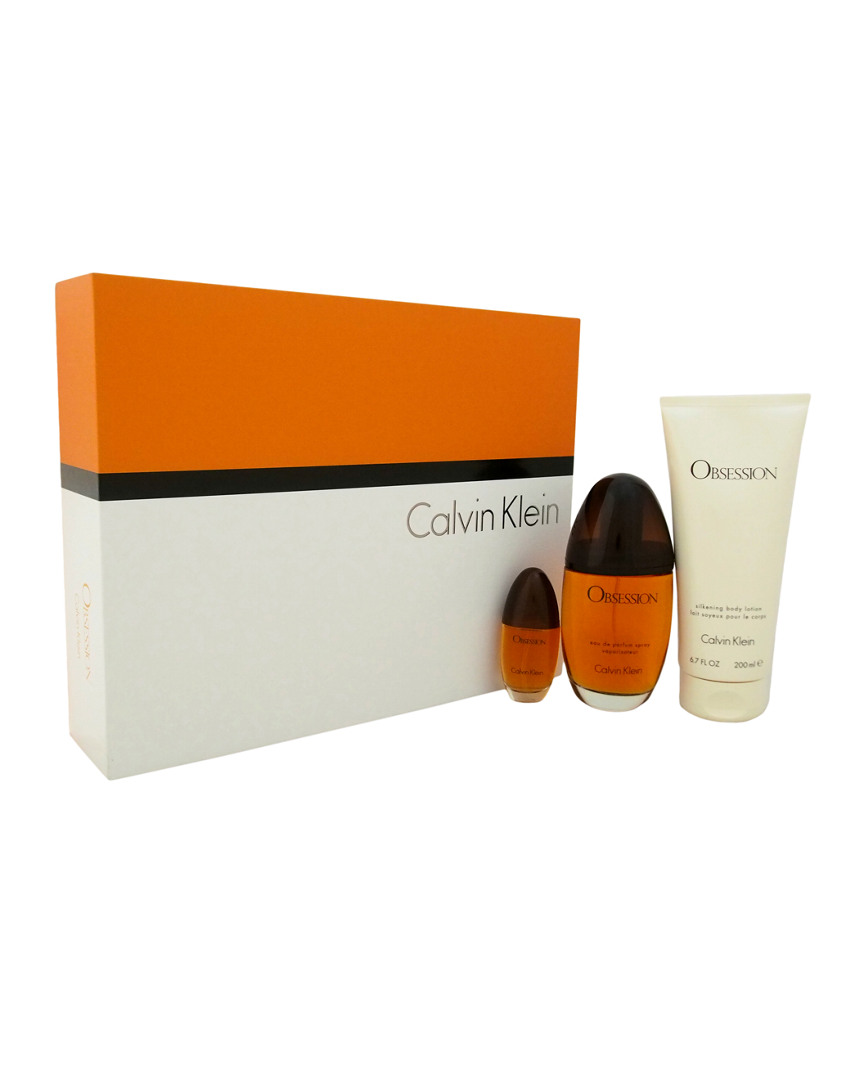 Calvin Klein Women's Obsession Eau De Parfum 3pc Set