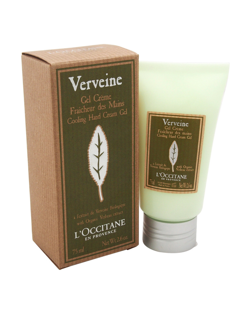 L'occitane 2.6oz Verveine Cooling Hand Cream Gel In Multicolor