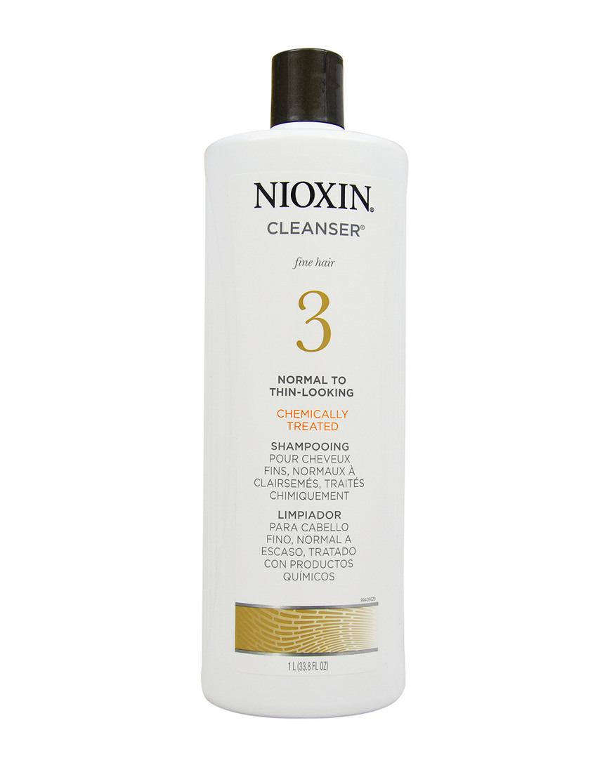 Nioxin 33.8oz System 3 Cleanser For Fine Chemically Enhanced Hair