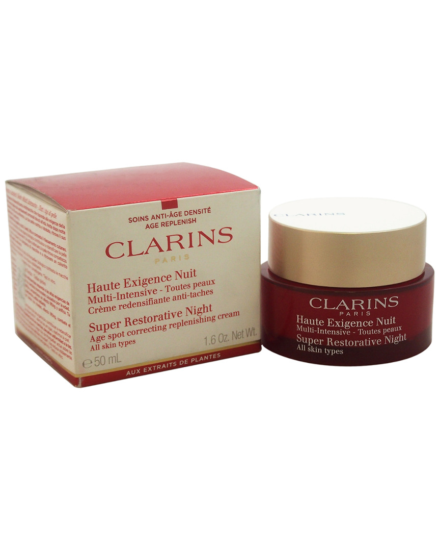 Clarins 1.7oz Super Restorative Night Cream For All Skin Types