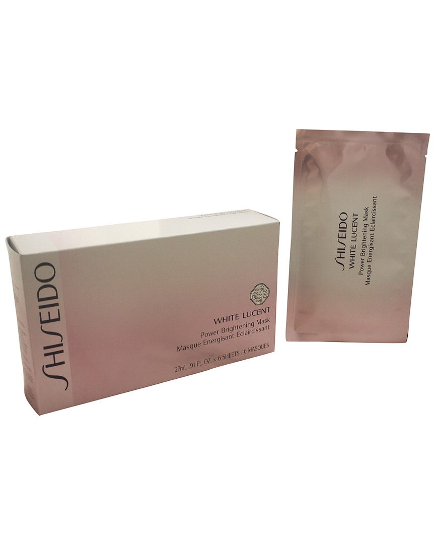 Shiseido 6 X 0.91oz White Lucent Power Brightening Mask