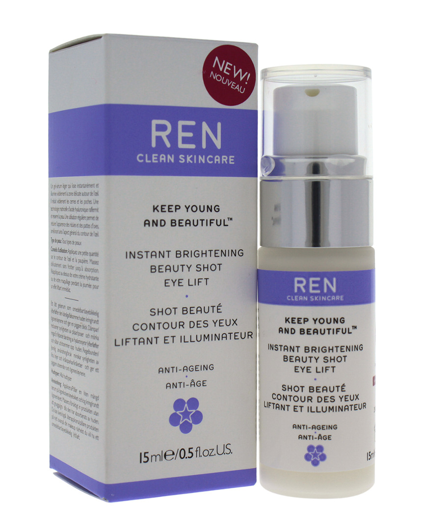 Ren 0.5oz Keep Young And Beautiful Instant Brightening Beauty Shot Eye Lift