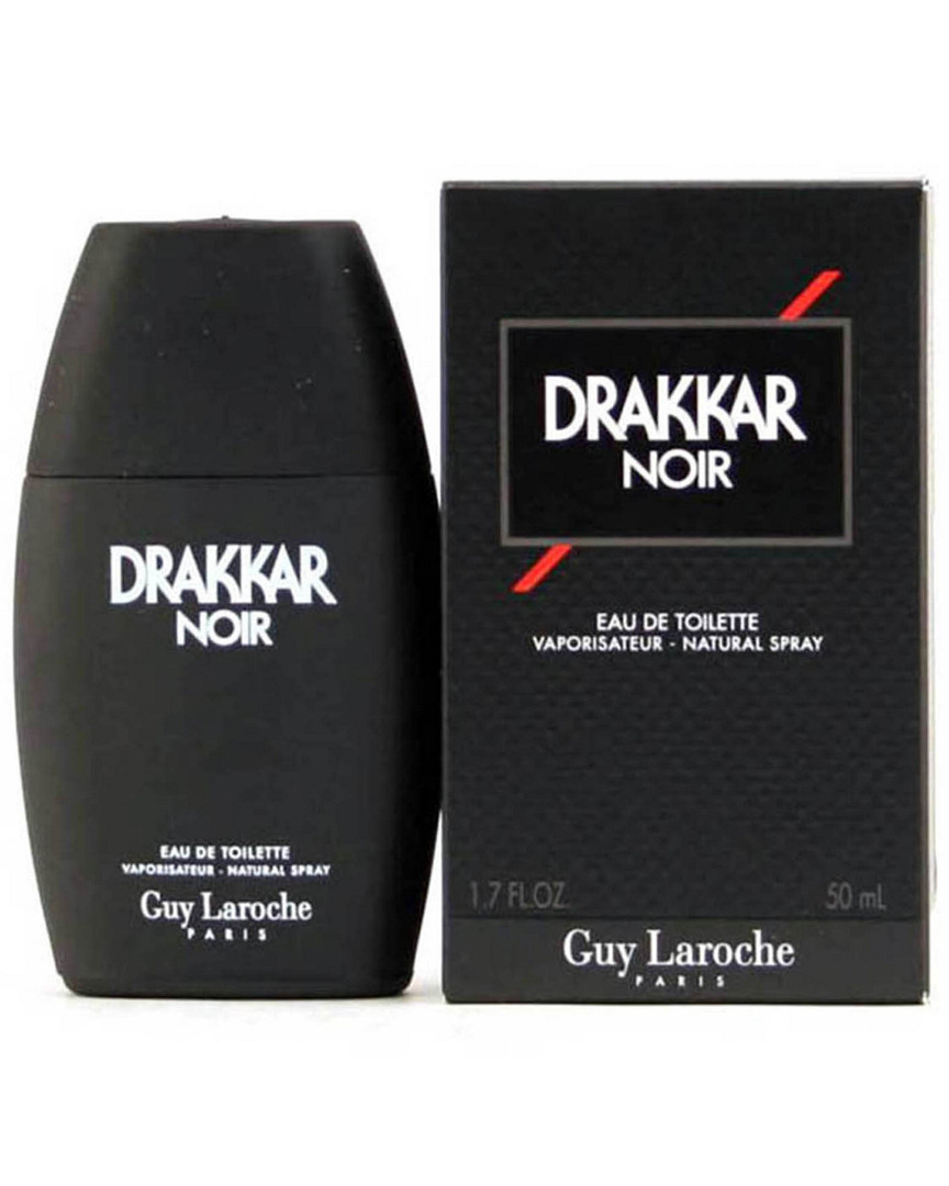 Guy Laroche Drakkar Men's 1.7oz Noir By  Eau De Toilette Spray In Multicolor