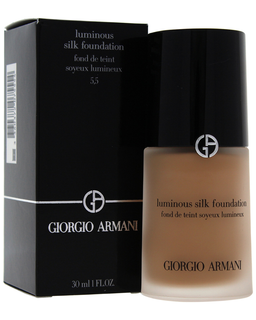 Giorgio Armani 1oz #5.5 Medium Neutral Luminous Silk Foundation