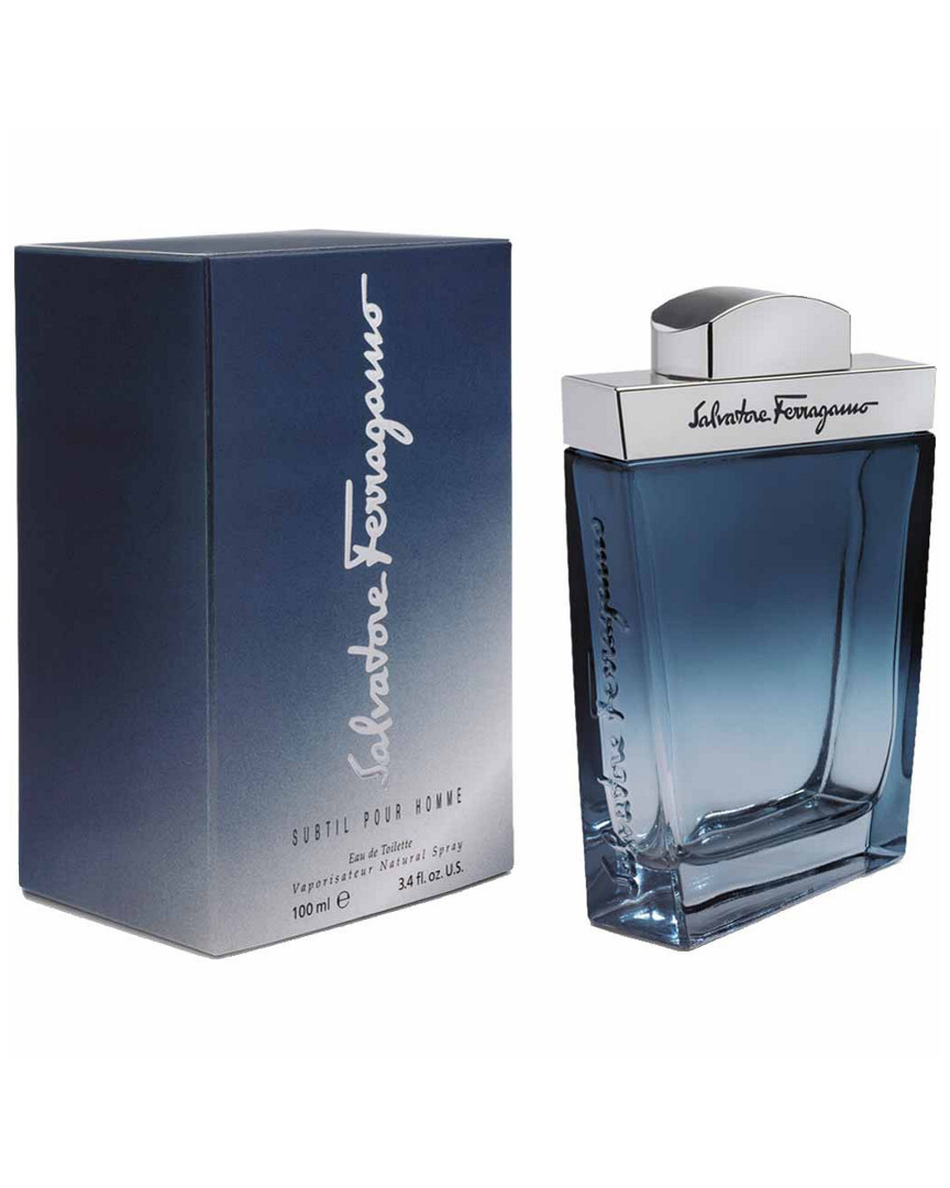Ferragamo Men's Subtil 3.4oz Eau De Toilette