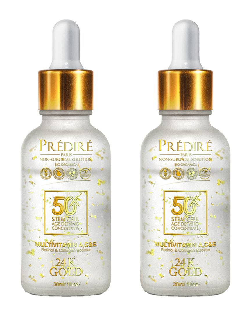 Predire Paris 24k Gold Leaf Multi-vitamin With Retinol & Collagen Booster Age-  Defying Concentrate