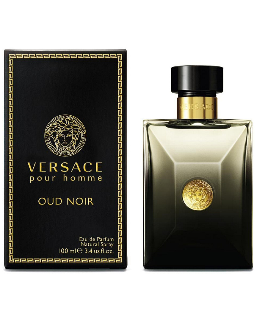 Versace Men's 3.4oz Pour Homme Oud Noir Eau De Parfum Spray