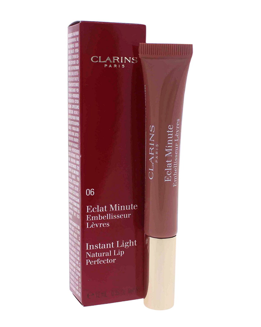Clarins 0.35oz Rosewood Shimmer Instant Light Natural Lip Perfector