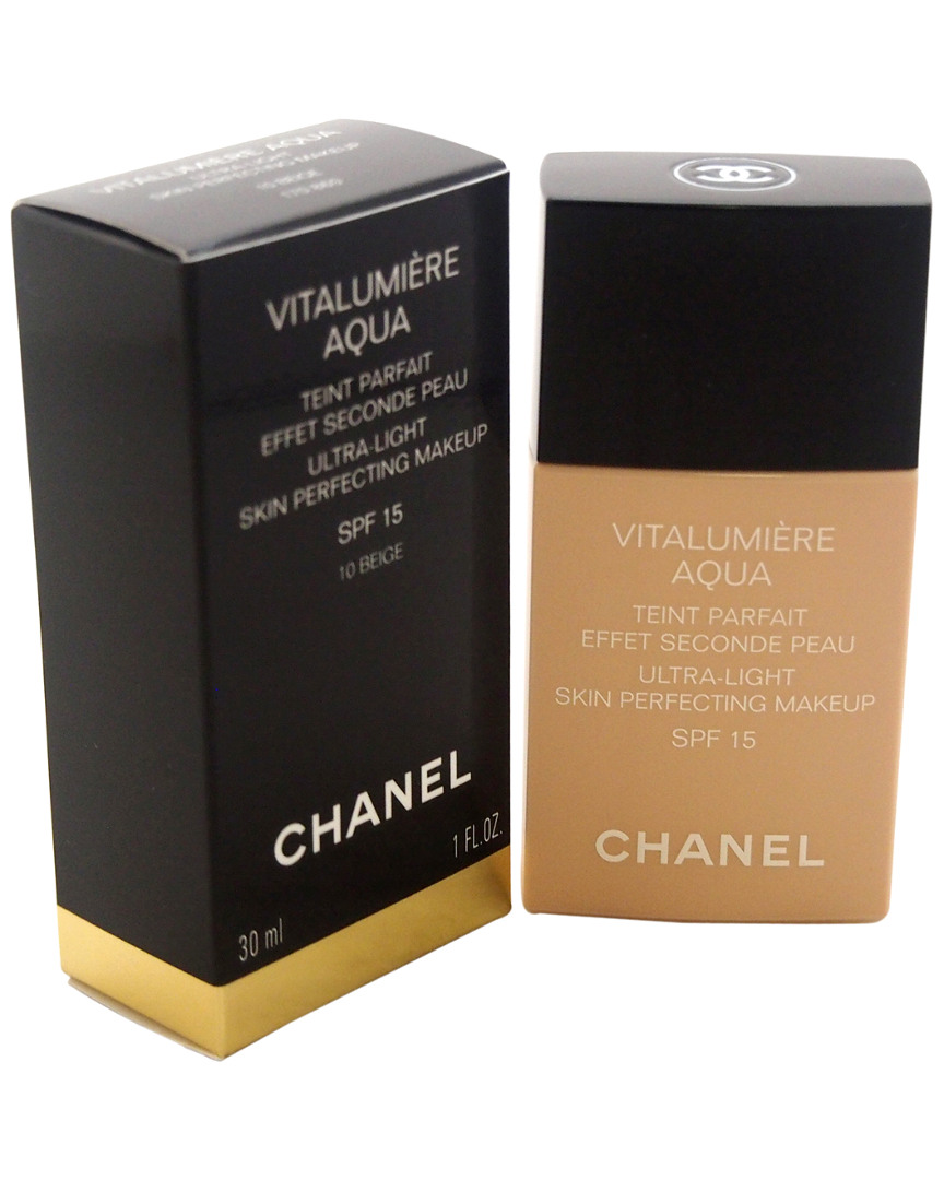 Shop Chanel 1oz Vitalumiere Aqua Ultra-light Skin Perfecting Makeup-10 Beige