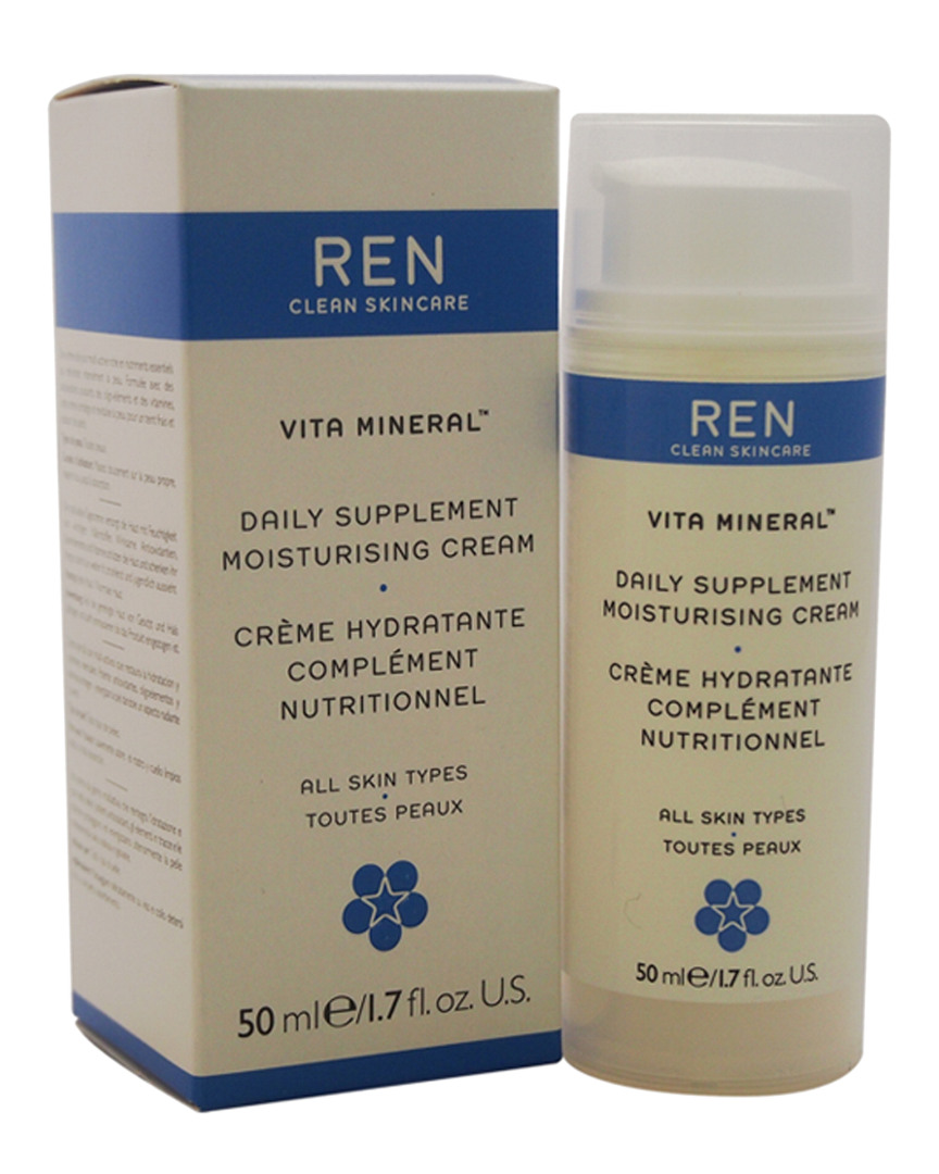 Ren Unisex 1.7oz Vita Mineral Daily Supplement Moisturizing Cream